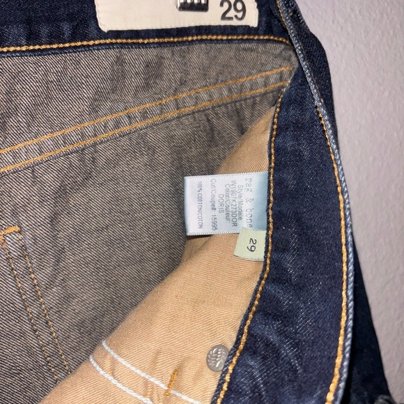 Rag & Bone Doris Wash Cut Off Denim Shorts size 29 - Picture 1 of 4